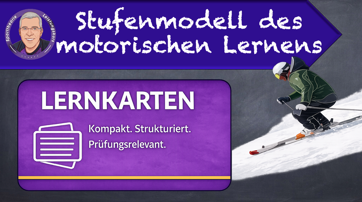 BL Stufenmodell des motorischen Lernens