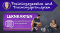 TL Trainingsgesetze und Trainingsprinzipien