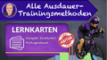 TL Ausdauertrainingsmethoden